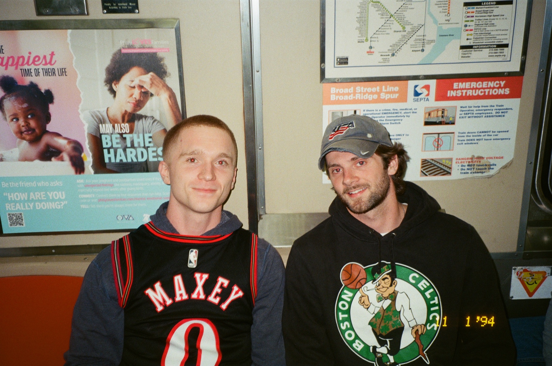 Subway friends photo