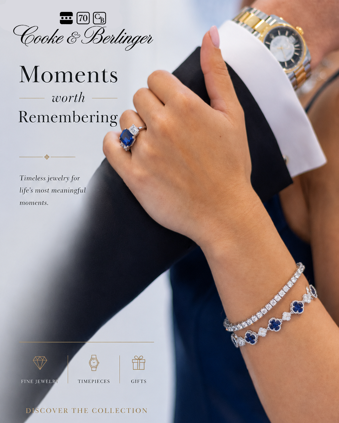 Cooke & Berlinger Moments Worth Remembering campaign graphic