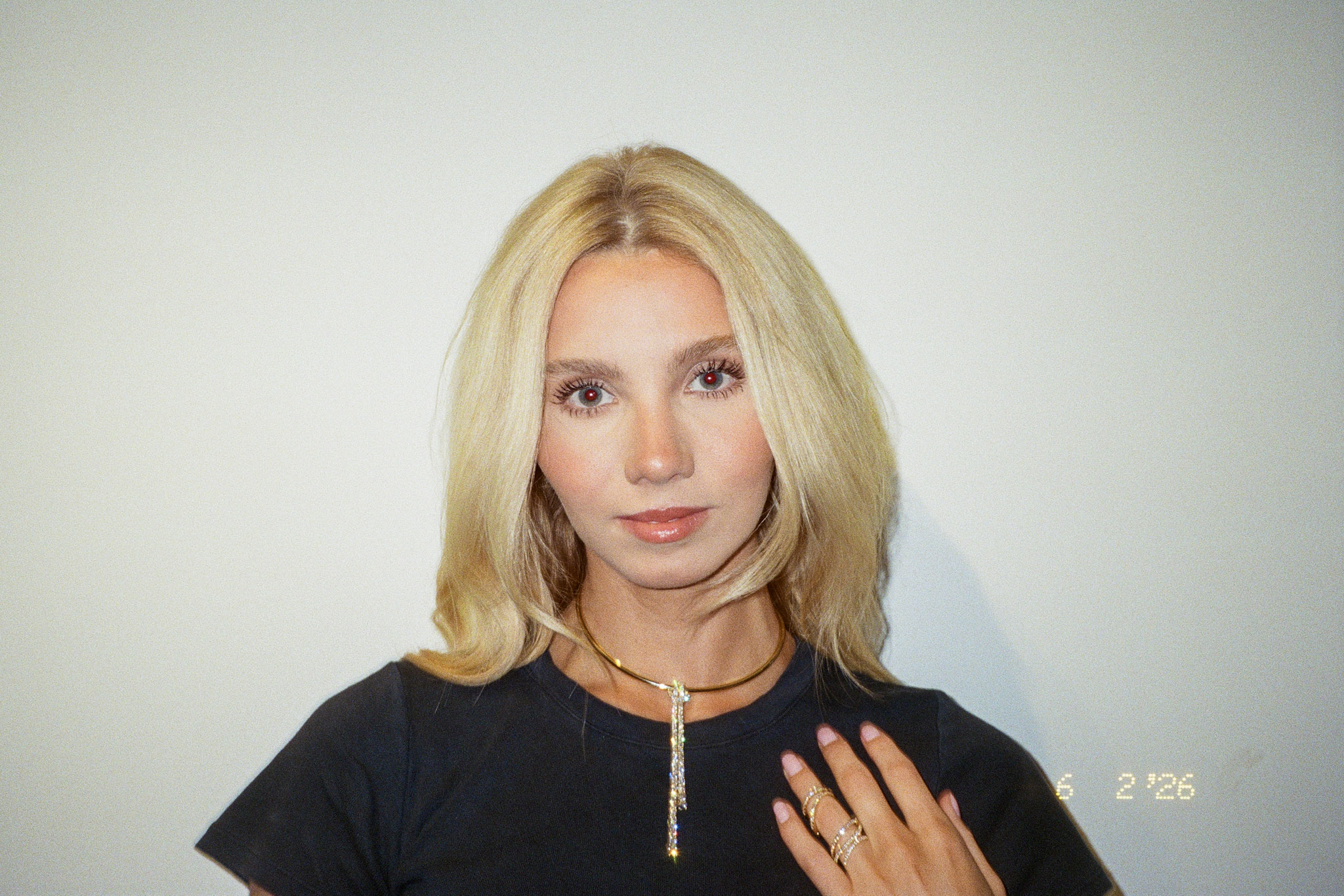 Cooke and Berlinger close jewelry portrait on 35mm film